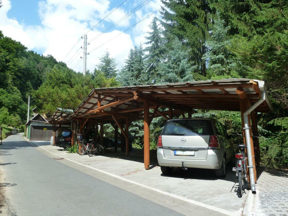 Pension Zaukeneck Бад-Шандау Экстерьер фото
