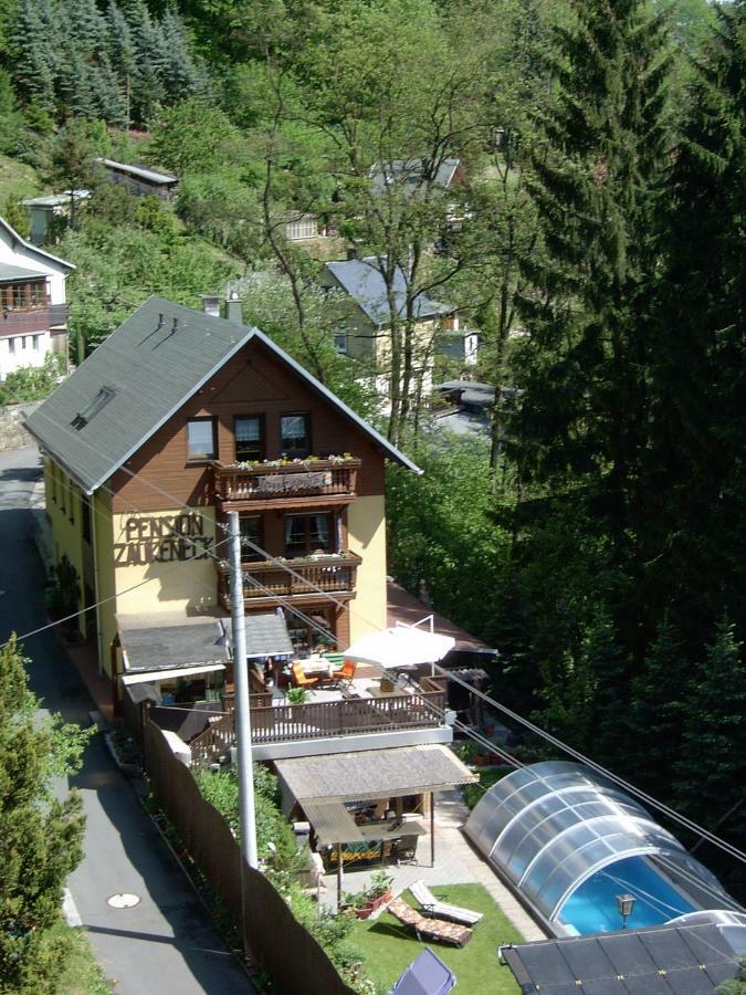 Pension Zaukeneck Бад-Шандау Экстерьер фото